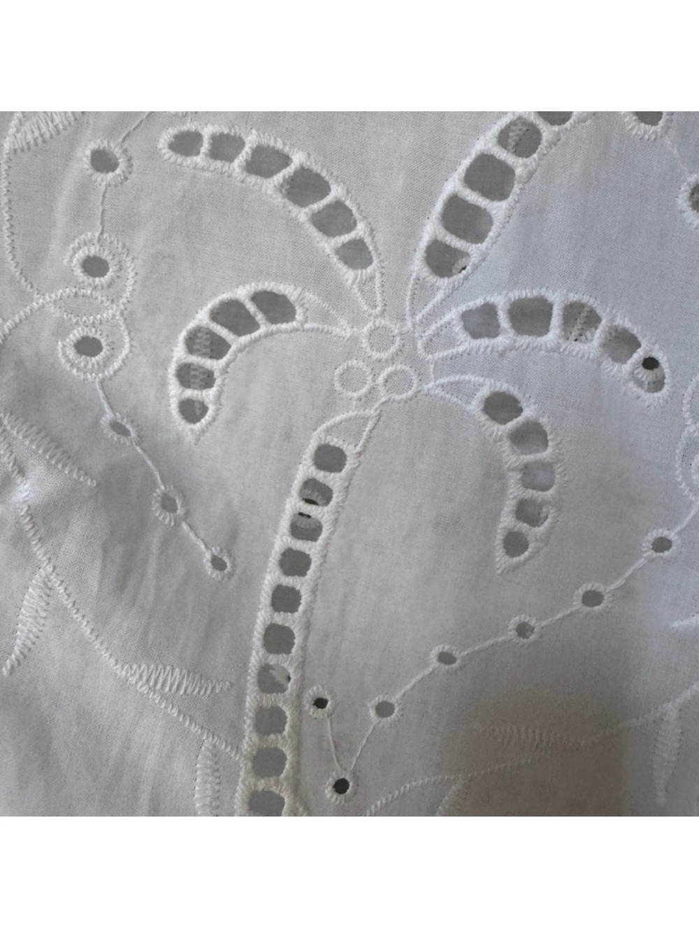 Roller Rabbit White Eyelet Button-Up Dress - Picture 5 of 9